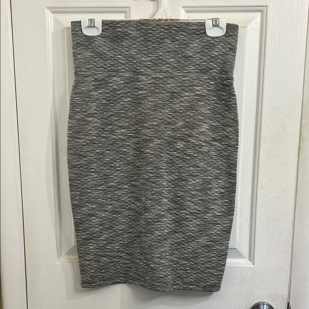 LuLaRoe Gray Pencil Skirt